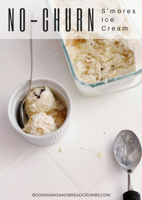 No-Churn S'mores Ice Cream