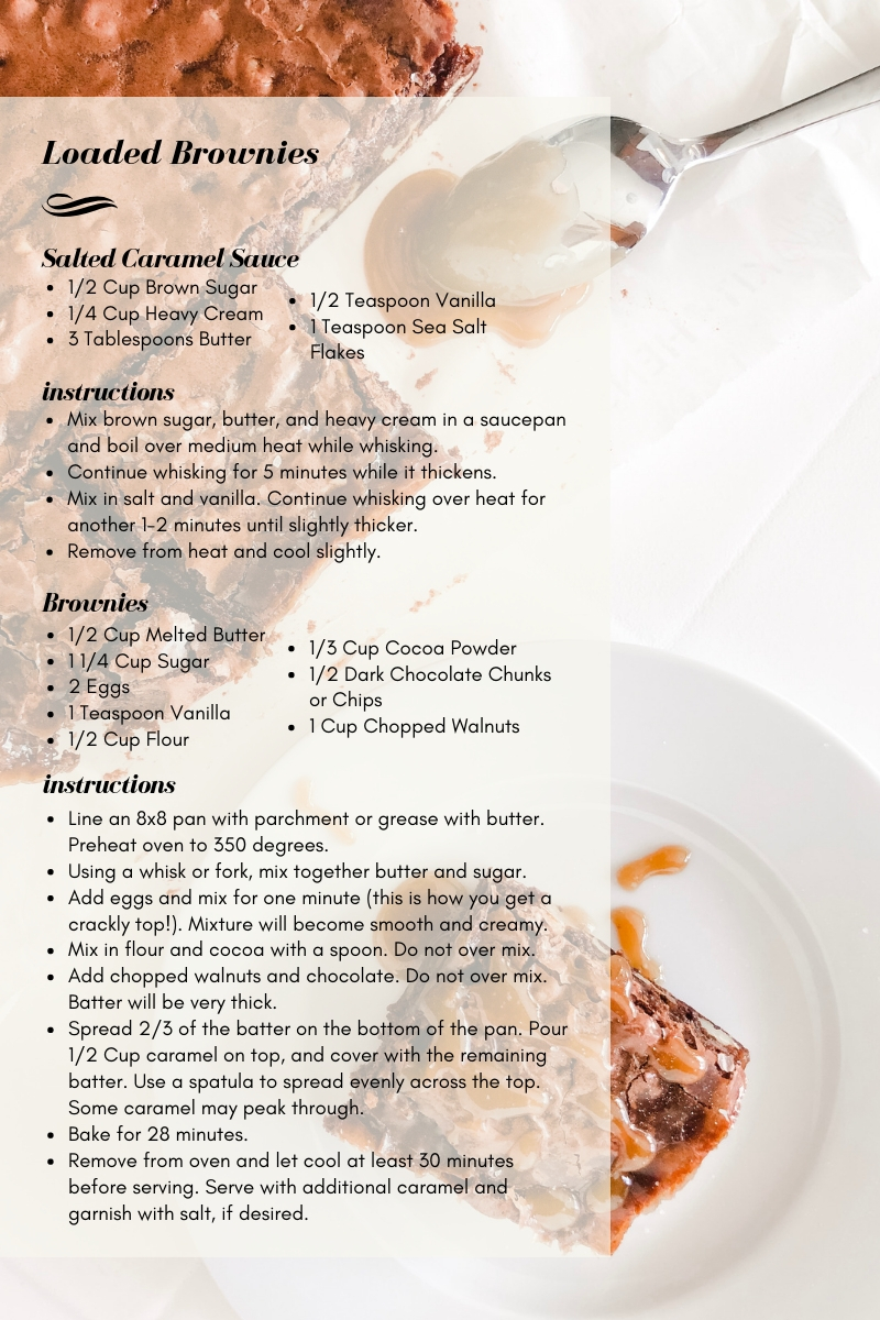 Loaded Brownies Recipe