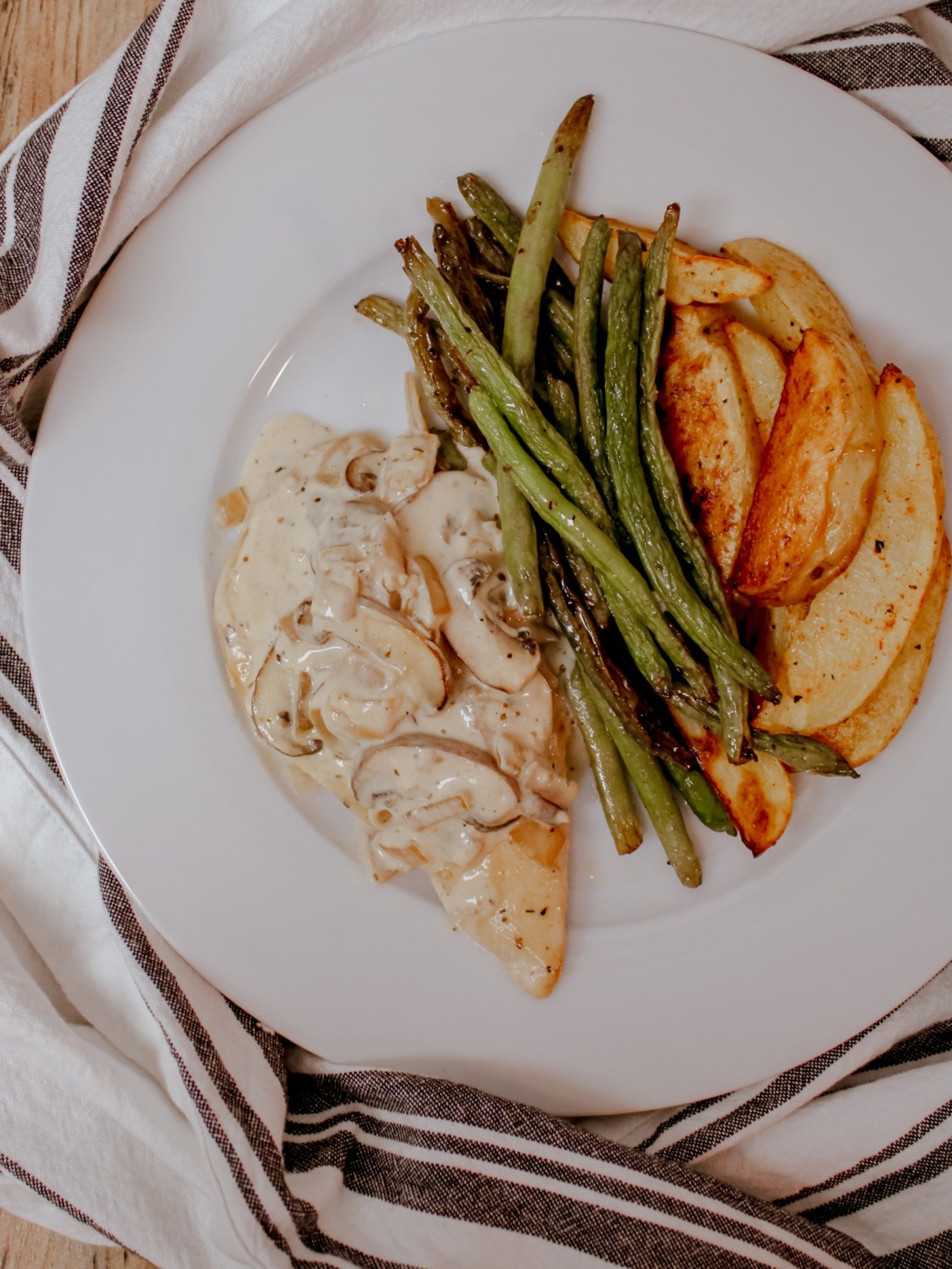 Creamy Mushroom Dijon Chicke