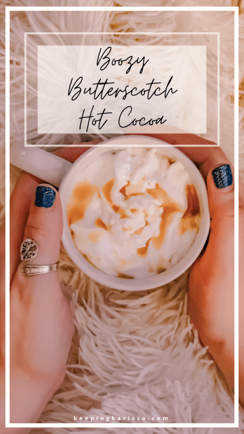 Boozy Butterscotch Hot Cocoa