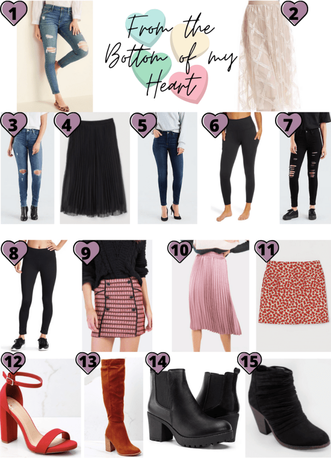 Valentine's Day Skirts and Pants